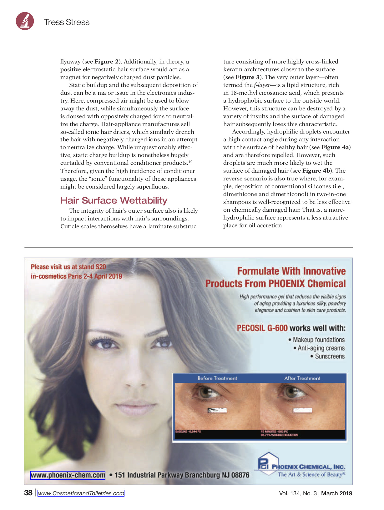 cosmetics and toiletries article