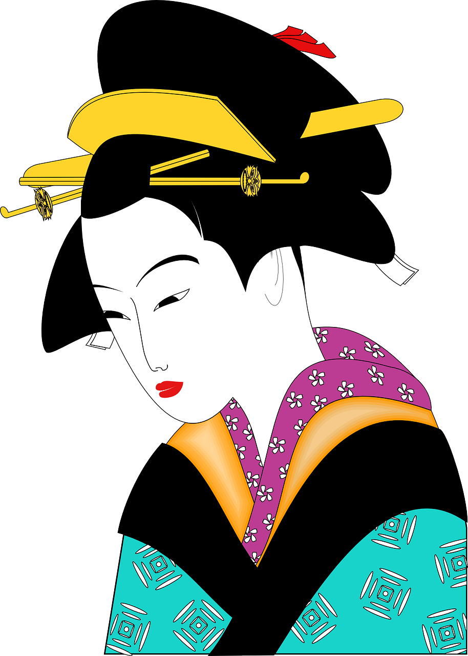 geisha art - lipstick history